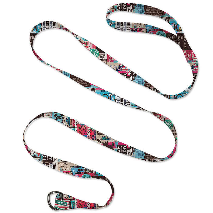 Full Color 5 ft. Pet Slip Leash, 3/4" Wide