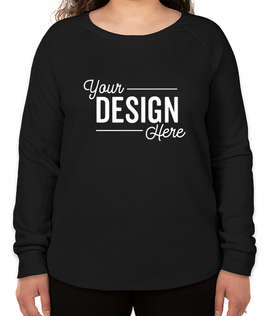 Independent Trading Women's California Wave Wash Crewneck Sweatshirt