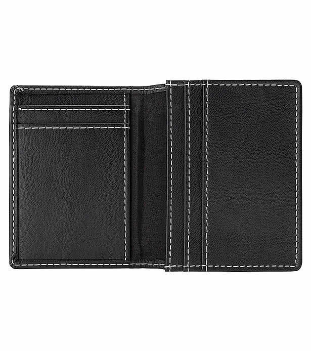 Aarau Cactus Leather Business Card Holder & Wallet