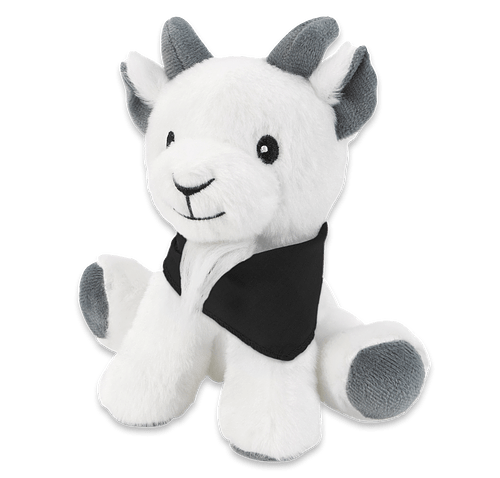 6" Little Buddy Goat Plush Animal in Black