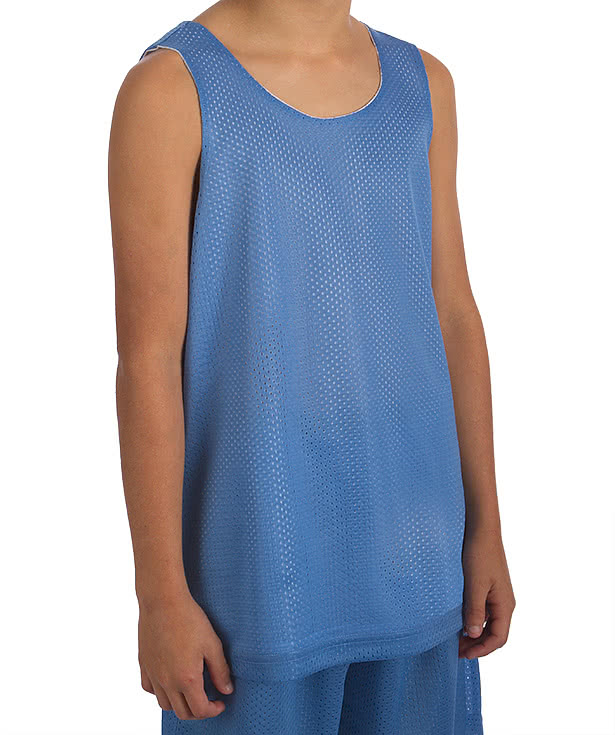 Sport-Tek Youth Mesh Reversible Tank