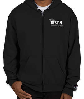 Canada - Champion Powerblend Zip Hoodie - Color: Black