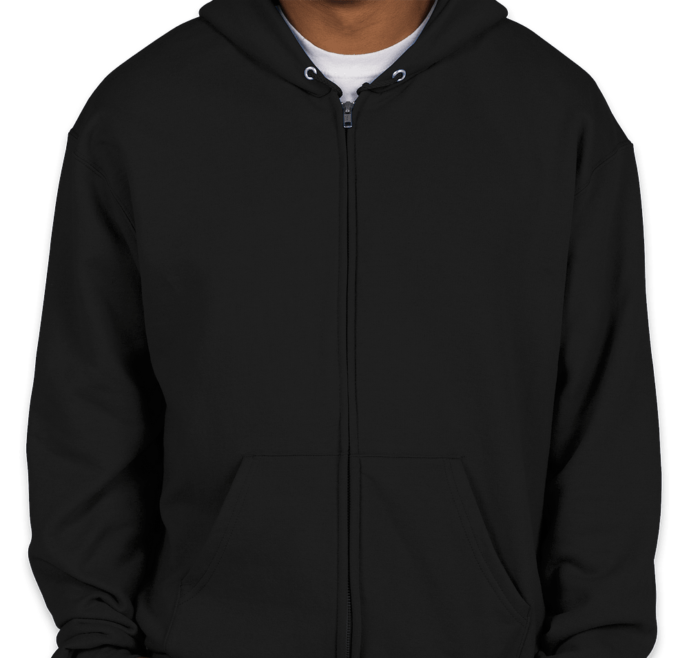 Embroidered Champion Powerblend Midweight Zip Hoodie-default