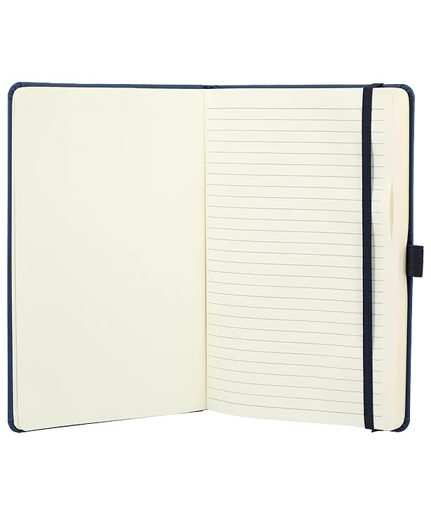 Debossed JournalBooks ® Mano Recycled Hard Cover Notebook