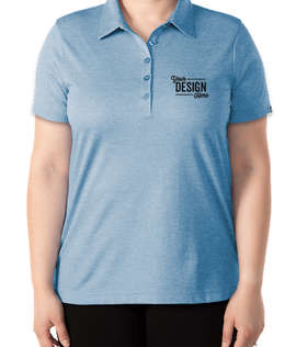 TravisMathew Women's Oceanside Heather Performance Polo - Color: Allure Heather