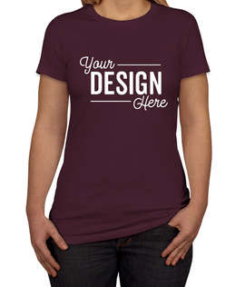 Canada - Bella + Canvas Women's Slim Fit Favorite T-shirt - Color: Plum