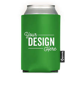 Deluxe Vinyl Foldable Can KOOZIE ® - Color: Lime