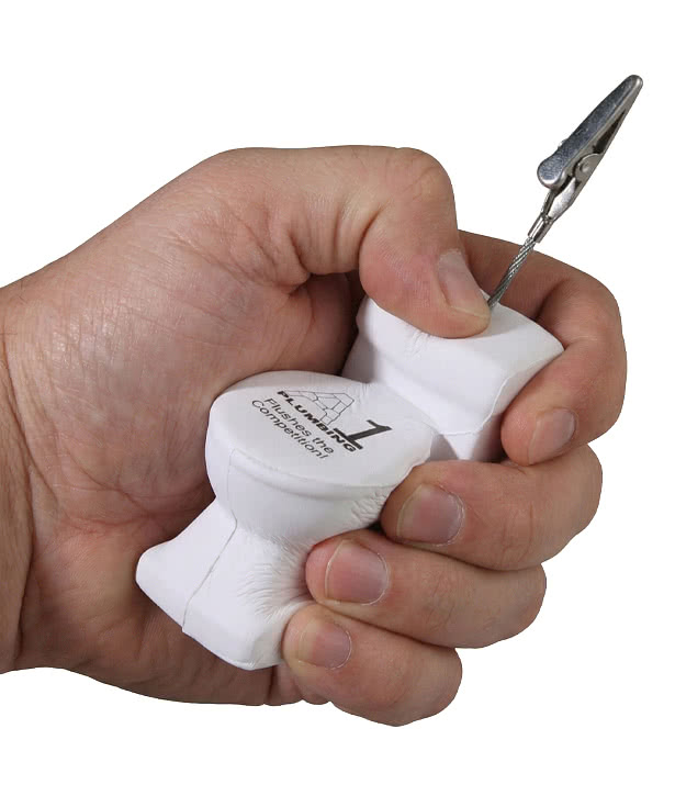 Toilet Shaped Stress Reliever Memo Holder