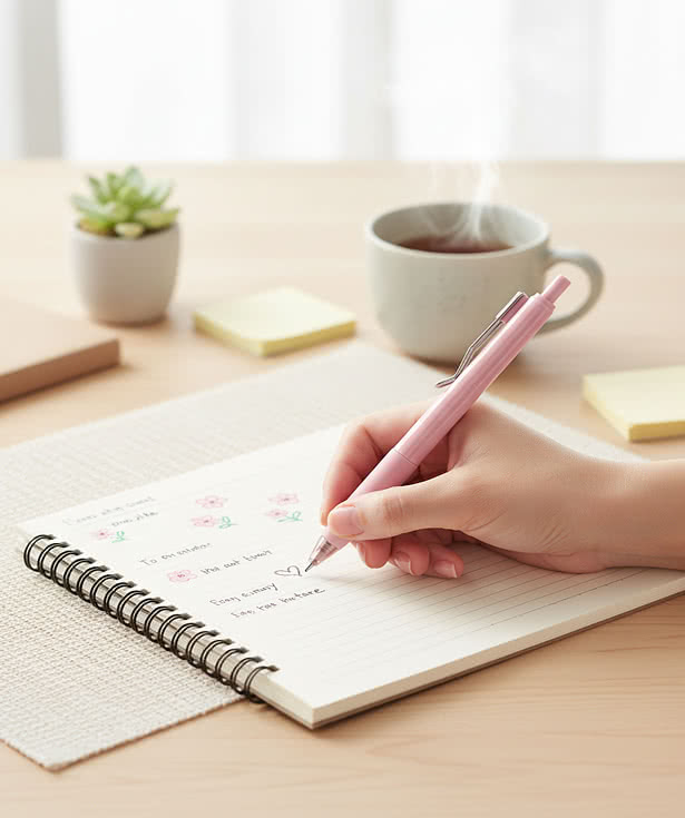 Baylee Recycled Pen (black ink)