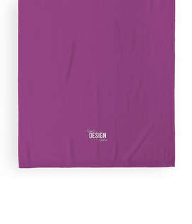 Lightweight Embroidered Beach Towel - Color: Purple