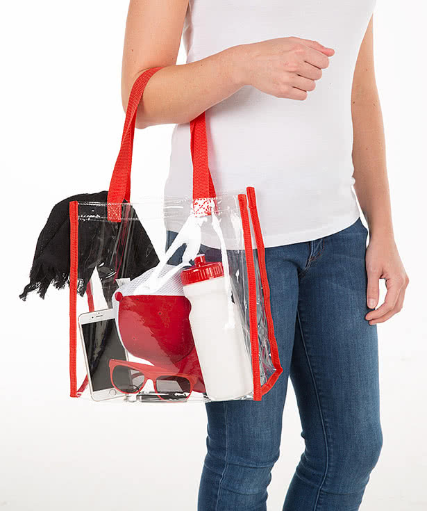 Clear Game Day Tote Bag
