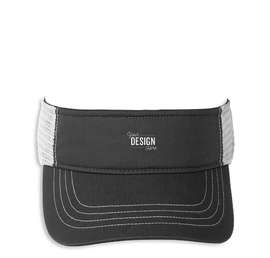 Richardson Trucker Visor - Color: Charcoal / White