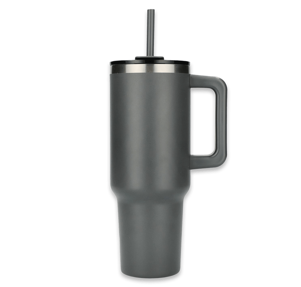 40 oz. Pinnacle Stainless Steel Tumbler with Straw-default