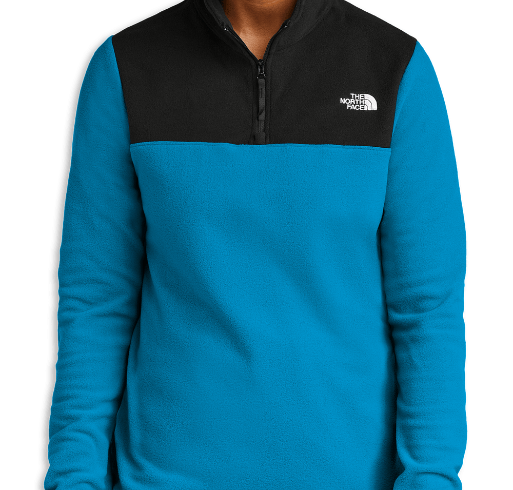 The North Face Women's Glacier Recycled Quarter Zip Fleece Pullover -Embroidered-default