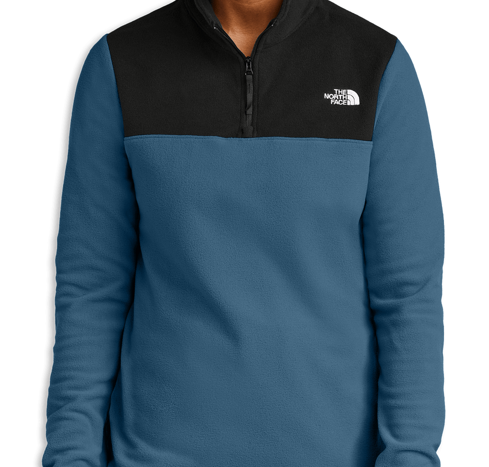 The North Face Women's Glacier Recycled Quarter Zip Fleece Pullover -Embroidered-default