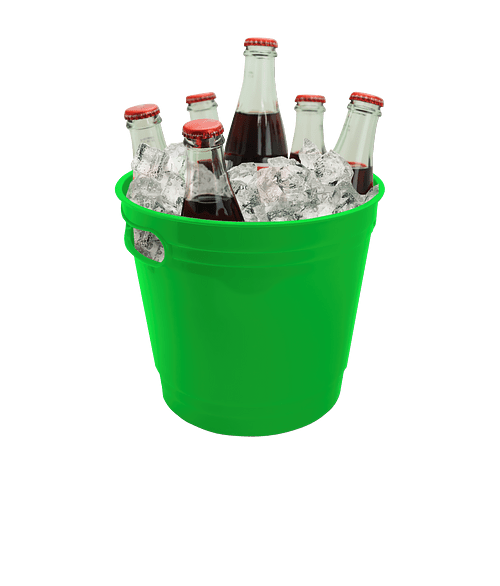 Party Bucket in Green