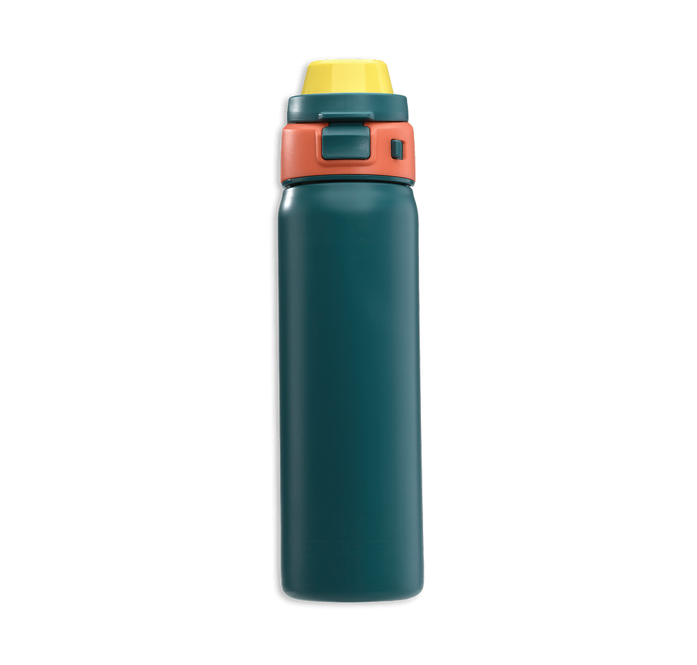Laser Engraved 24 oz. Atlantis Copper Insulated Flip-Top Water Bottle-default