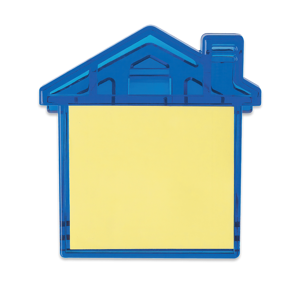 House Shaped Magnetic Clip with Sticky Notes-default