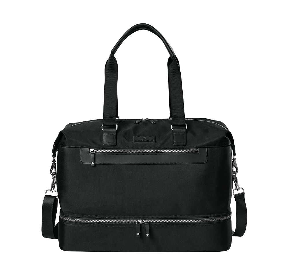 Brooks Brothers Oxford Weekender 17" Computer Duffel Bag-default