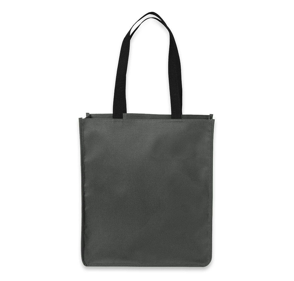 Port Authority Upright Essential Medium Poly Canvas Tote-default