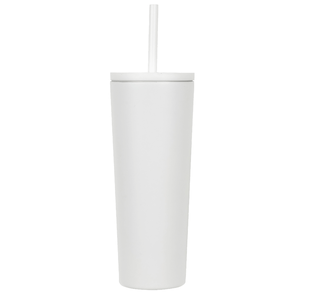 Bradford 24 oz Vacuum Insulated Stainless Steel Tumbler with Straw-default