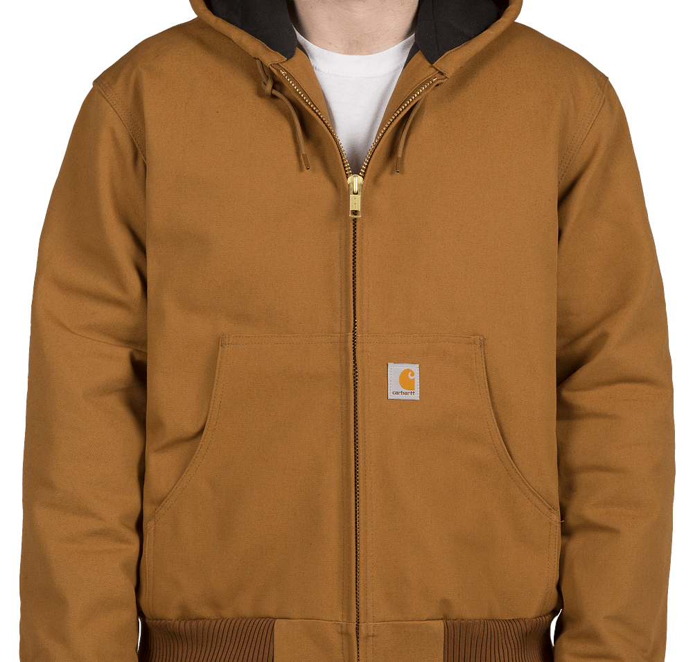 Carhartt Water Repellent Flannel Lined Hooded Jacket - Printed-default