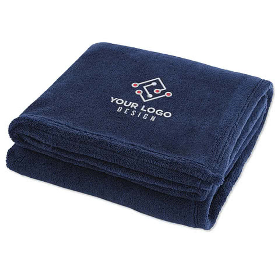 Kanata Soft Touch Velura Oversized Blanket in Flint Gray