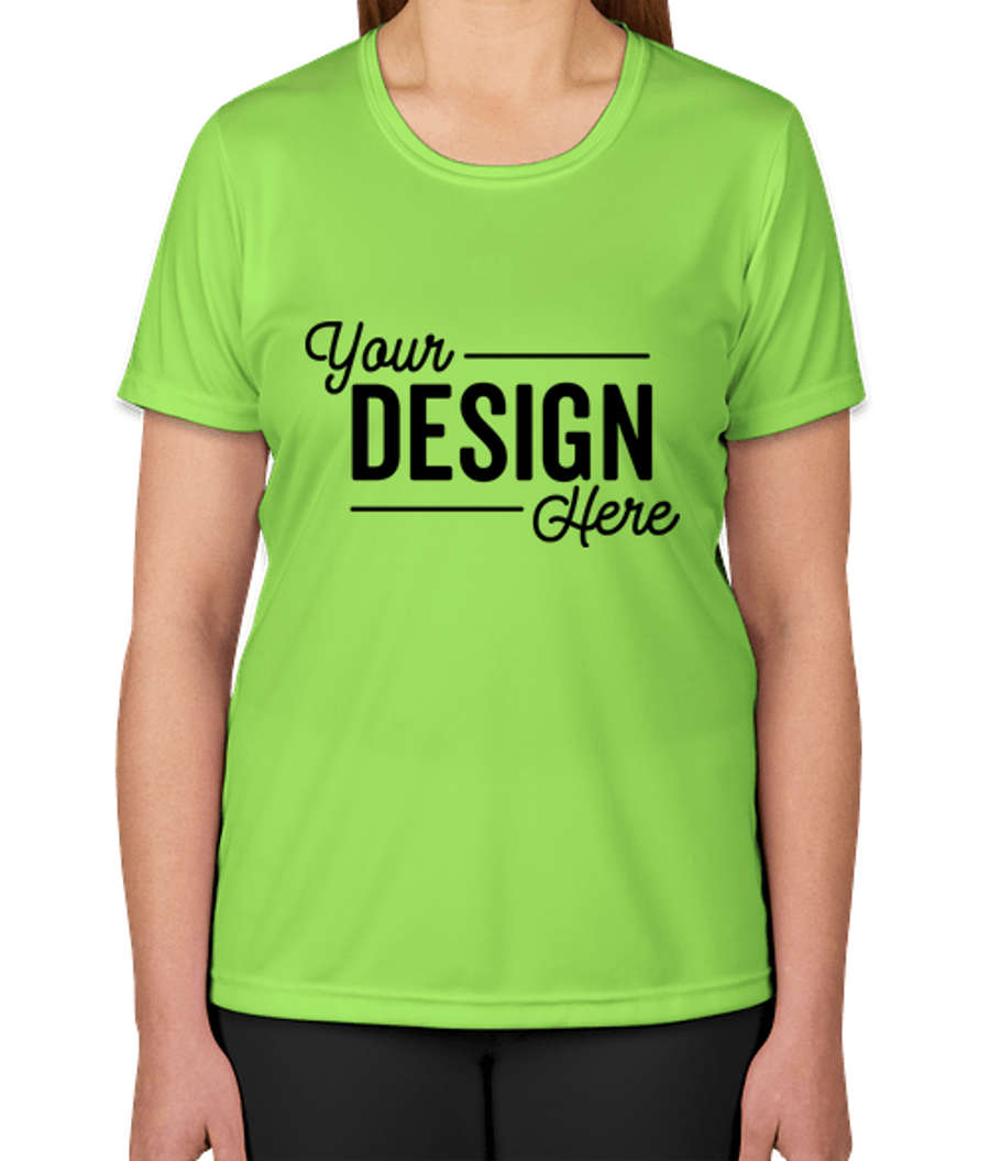 Sport-Tek Women's Competitor Performance Shirt in Lime Shock