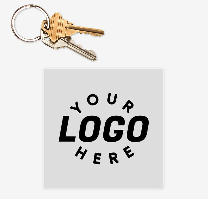 4 in. x 4 in. Square Static Stick Window Cling