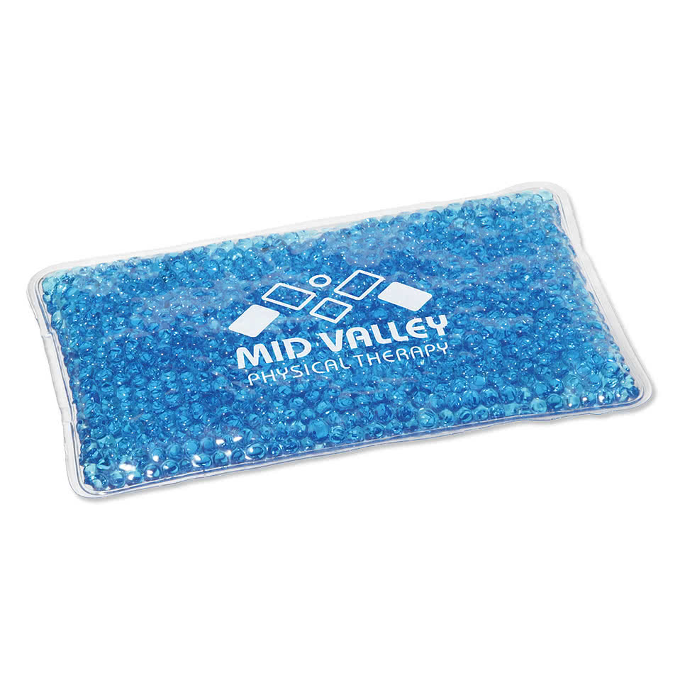 Rectangle Aqua Pearls Hot/Cold Pack