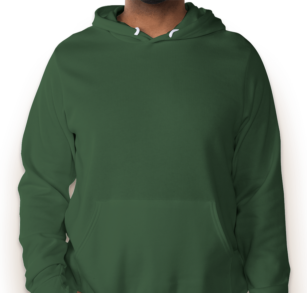 Embroidered Bella + Canvas Ultra Soft Pullover Hoodie-default