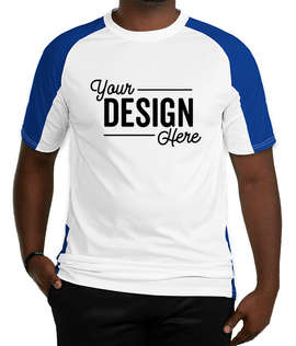 Augusta Cutter Jersey - Color: White / Royal