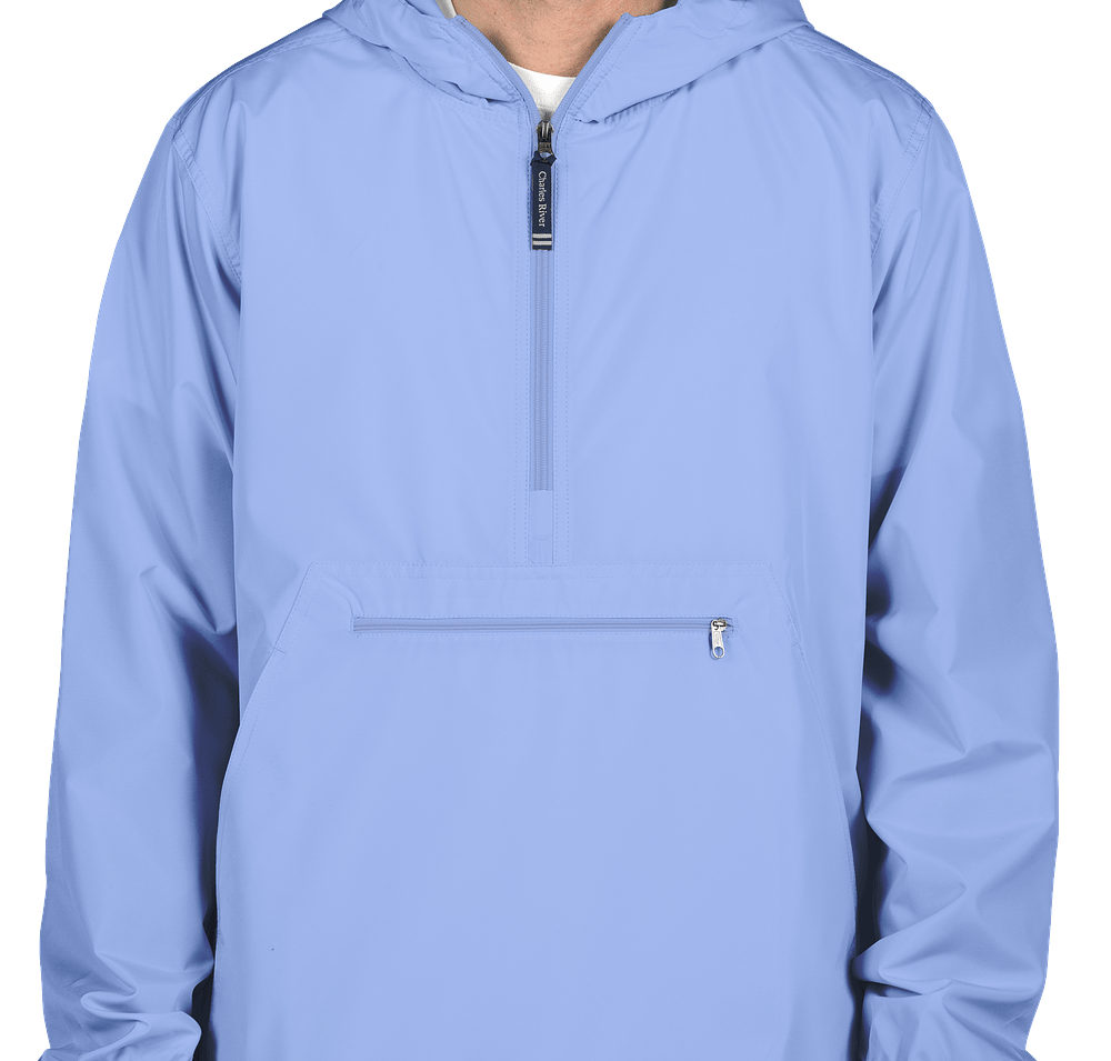 Charles River Pack-N-Go Hooded Packable Anorak-default