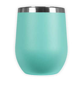 Laser Engraved 12 oz. Insulated Tumbler Gift Set - Color: Mint Green