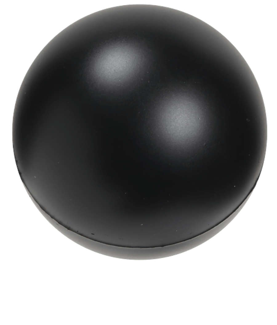 Serenity Squishy Round Slo-Release Stress Reliever in Black