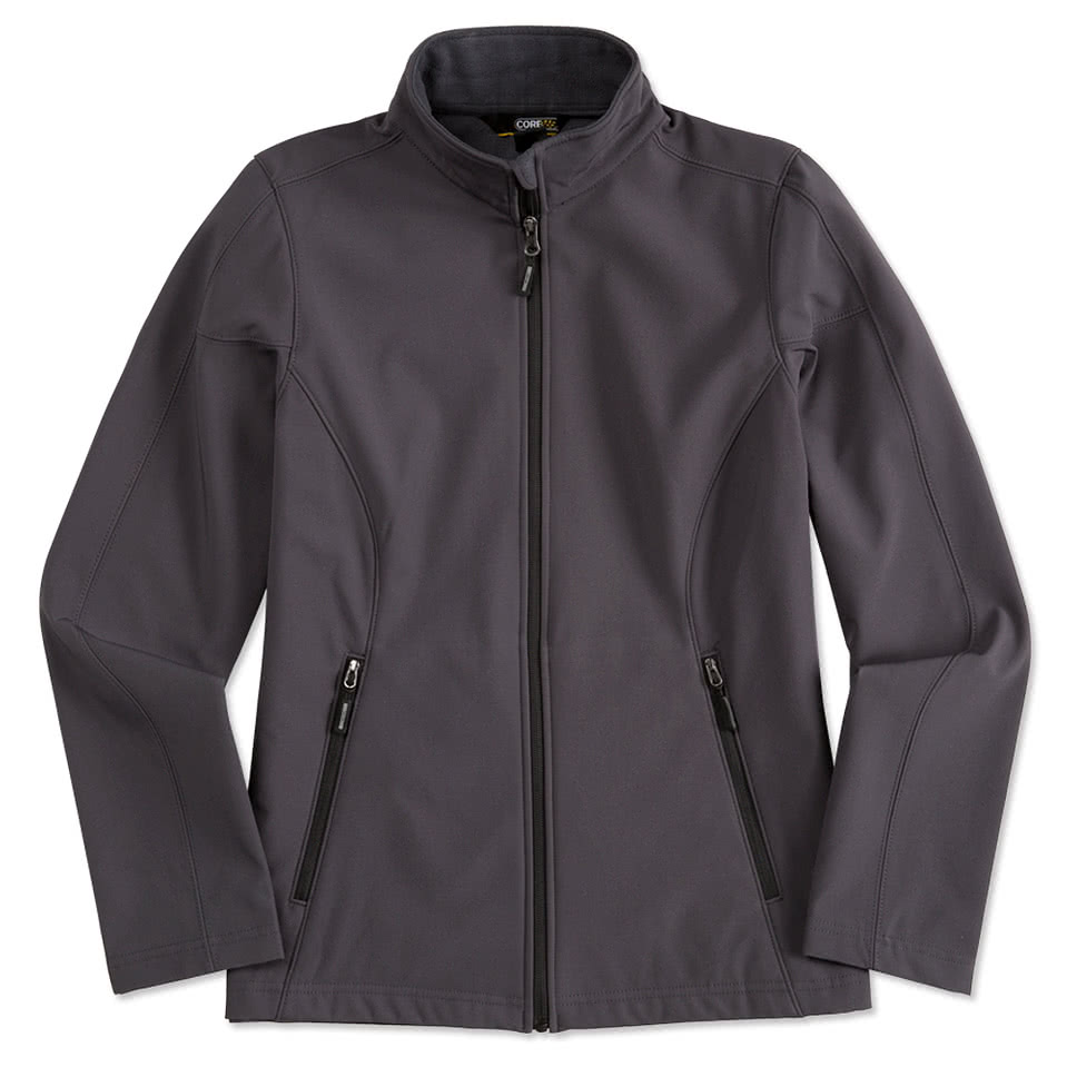Core 365 Women's Fleece Lined Soft Shell Jacket - Embroidered