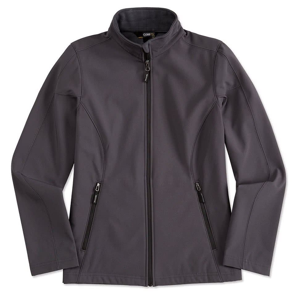 Core 365 Women's Fleece Lined Soft Shell Jacket - Printed