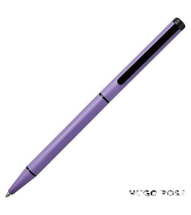 Hugo Boss Laser Engraved Cloud Ballpoint Pen (blue ink)