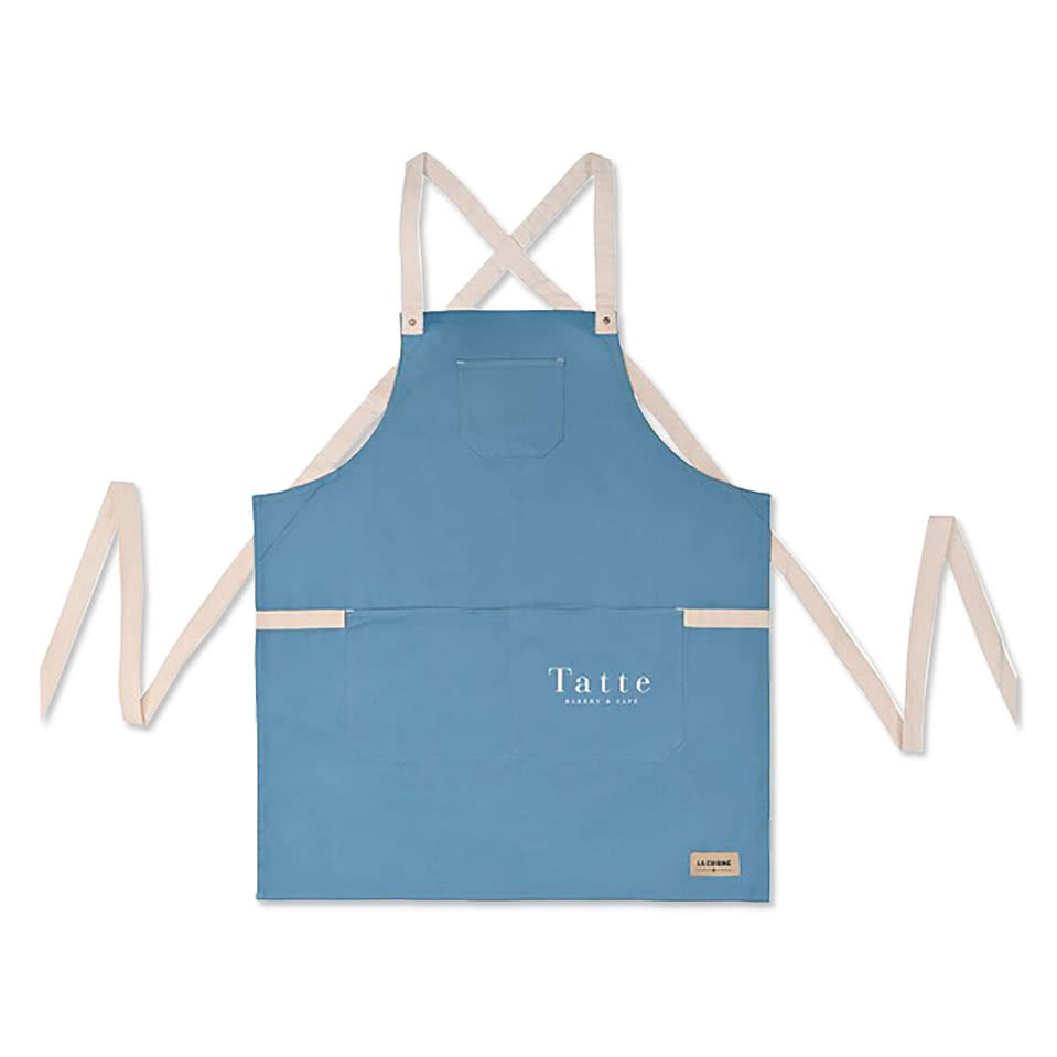 La Cuisine Full Length Three-Pocket Prep Apron