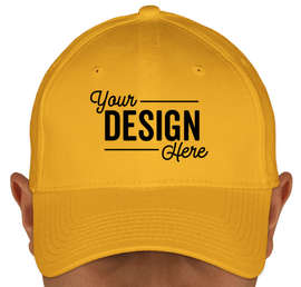 Canada - New Era 39THIRTY Stretch Fit Cotton Hat - Color: Gold