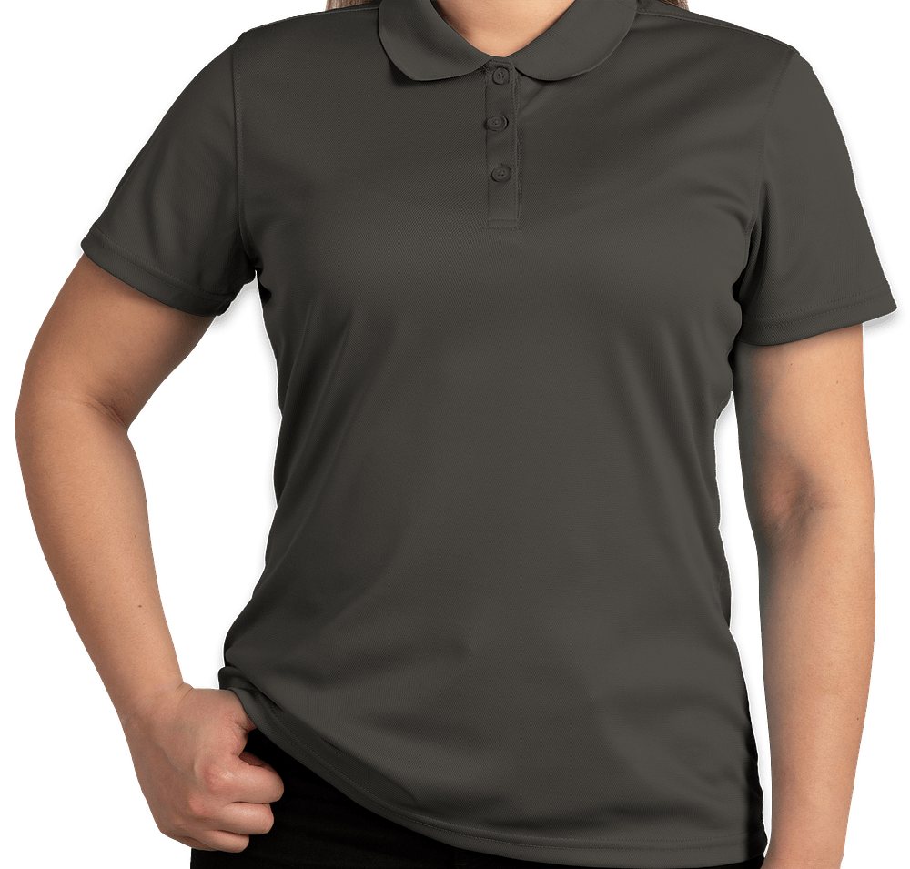 Clique by Cutter & Buck Women's Spin Eco Performance Pique Polo - Printed-default