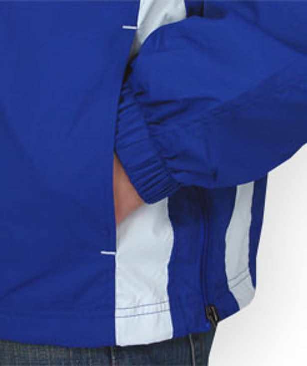 Sport-Tek Tipped V-Neck Windshirt