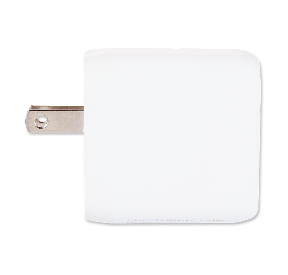 Full Color 20W Dual USB Wall Charger-default