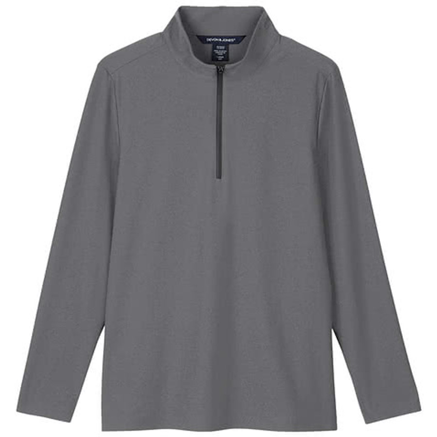 Devon & Jones Women's CrownLux Windsor Performance Quarter Zip - Printed