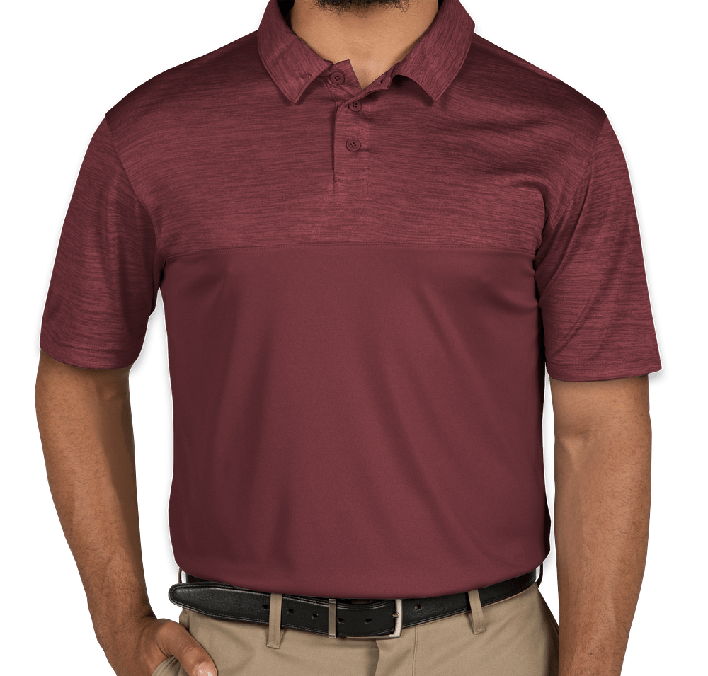 Augusta Tonal Heather Performance Polo-default