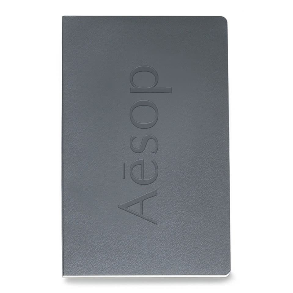 Moleskine Debossed Large Soft Cover Ruled Notebook