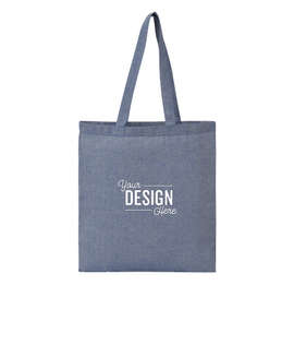 Recycled Cotton Twill Tote - Color: Blue