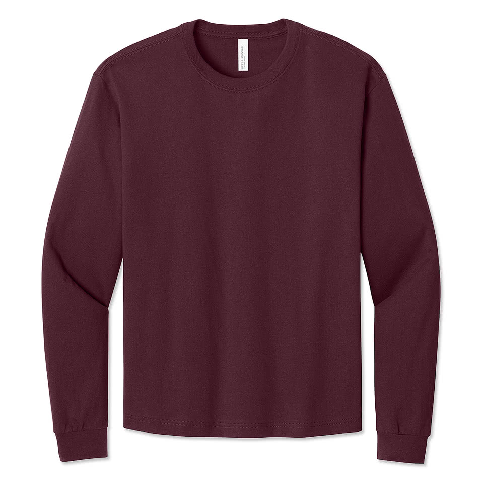 Bella + Canvas Heavyweight Boxy Long Sleeve T-shirt