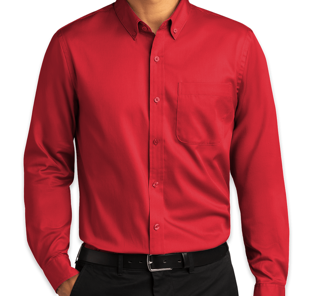 Port Authority SuperPro React Dress Shirt - Embroidered-default