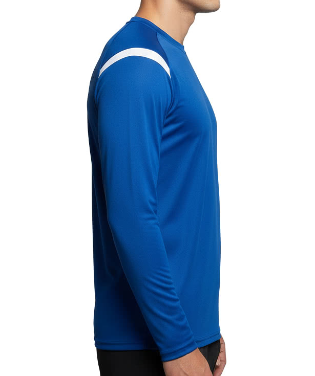 Badger On The Rise Sport Paneled Long Sleeve Performance Shirt